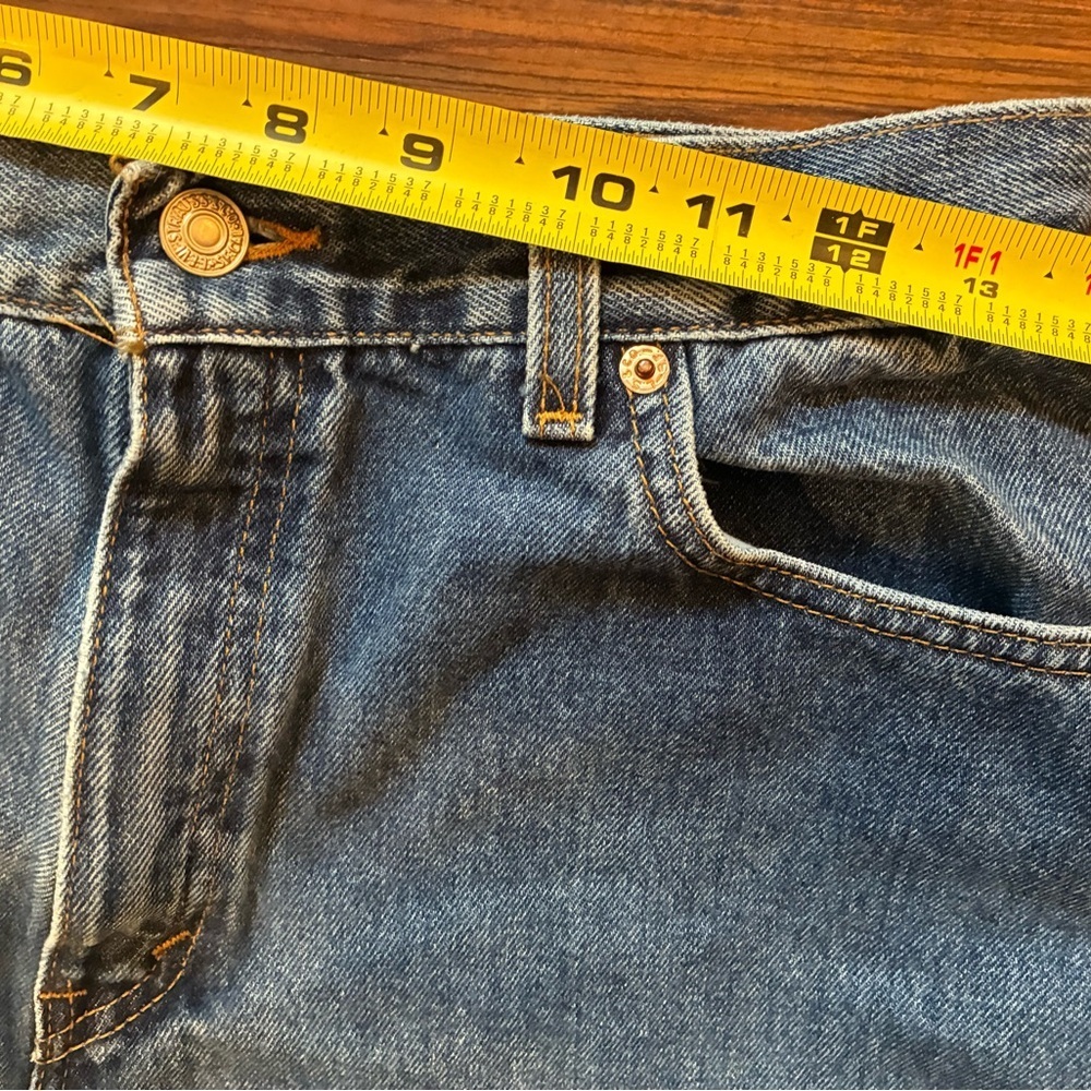 Vintage 90s Levi’s 550 Jeans Women’s 12 Regular Relaxed Tapered Made in USA - Picture 6 of 14